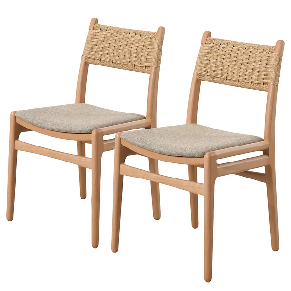 2er Set Esszimmerstühle Huxford - 50 x 81 x 48 cm
