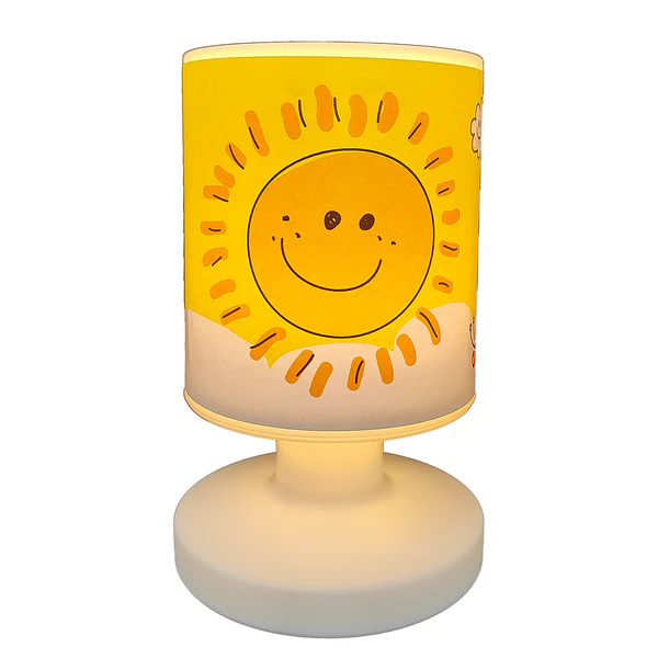 Akku-Tischleuchte Sunny - Kunststoff - Gelb - 1-flammig - Image 5
