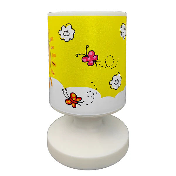 Akku-Tischleuchte Sunny - Kunststoff - Gelb - 1-flammig - Image 6