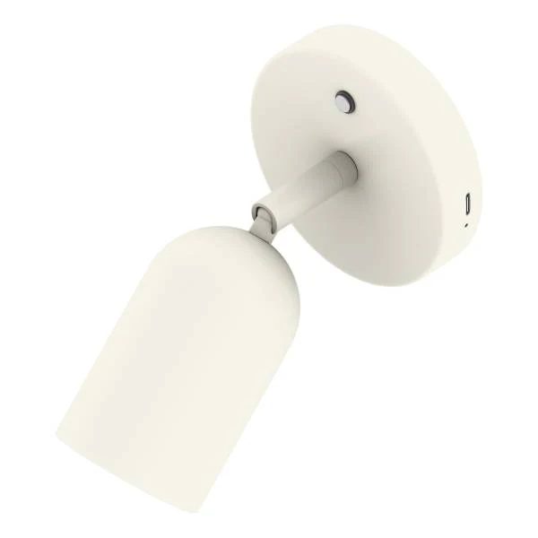 Akku-Wandleuchte DINA - 3-Stufen-Dimmer - inkl. Fernbedienung - Beige - Image 13