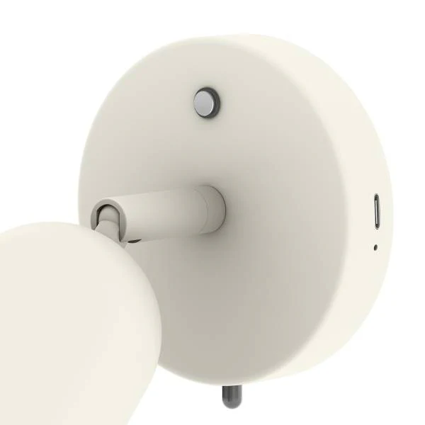 Akku-Wandleuchte DINA - 3-Stufen-Dimmer - inkl. Fernbedienung - Beige - Image 15