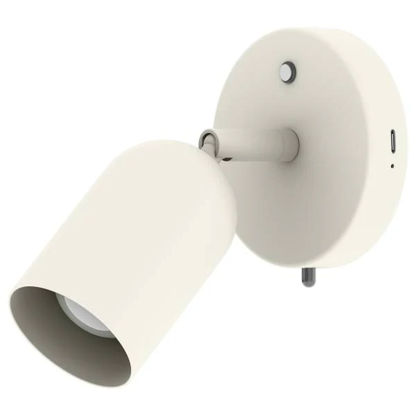 Akku-Wandleuchte DINA - 3-Stufen-Dimmer - inkl. Fernbedienung - Beige - Image 16