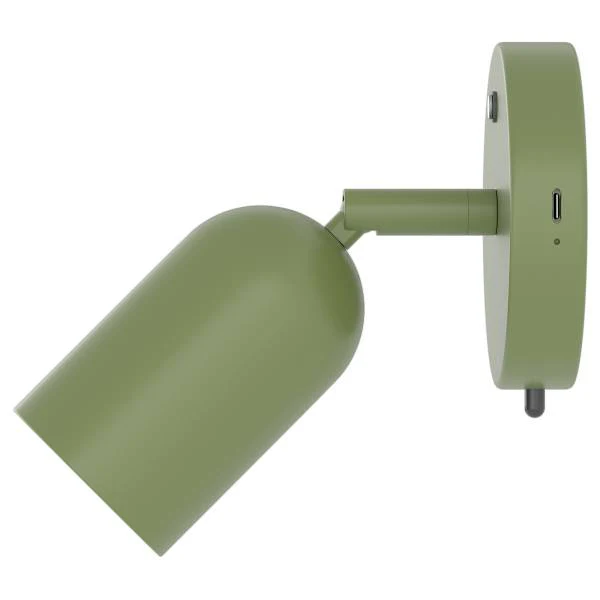 Akku-Wandleuchte DINA - 3-Stufen-Dimmer - inkl. Fernbedienung - Grün - Image 14