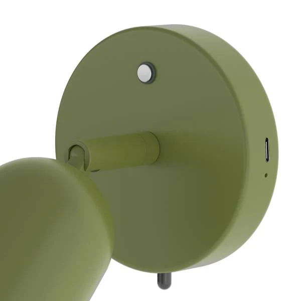 Akku-Wandleuchte DINA - 3-Stufen-Dimmer - inkl. Fernbedienung - Grün - Image 15