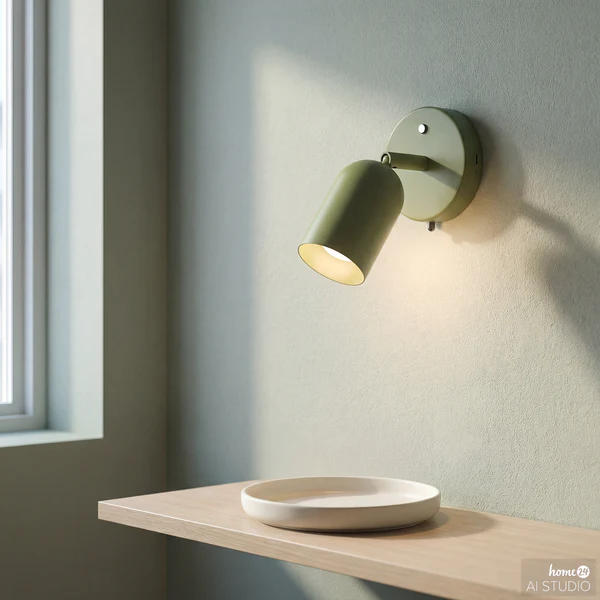 Akku-Wandleuchte DINA - 3-Stufen-Dimmer - inkl. Fernbedienung - Grün - Image 3