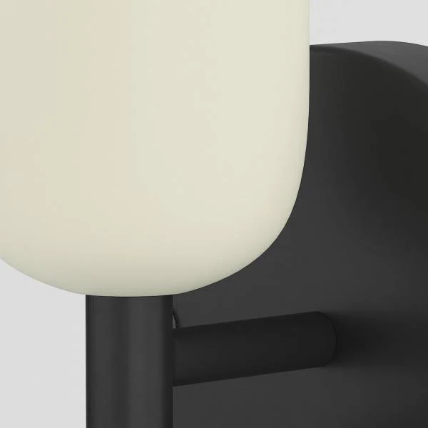 Akku-Wandleuchte NIMI - 3-Stufen-Dimmer - inkl. Fernbedienung - Creme / Schwarz - Image 9
