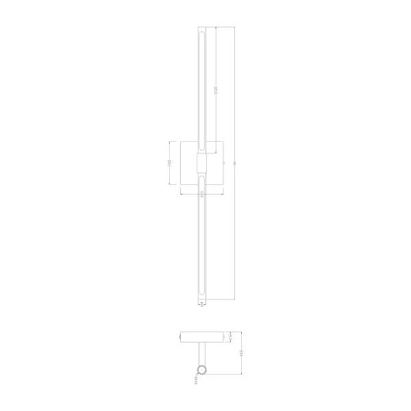 Akku-Wandleuchte ONS - 3-Stufen-Dimmer - inkl. Fernbedienung - Messing - Image 14