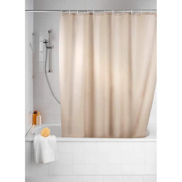 Anti-Schimmel Duschvorhang Pococi - Webstoff - Beige - Image 2