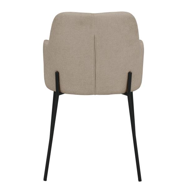 Armlehnenstuhl BECOLLA 2er-Set - Taupe - Image 6