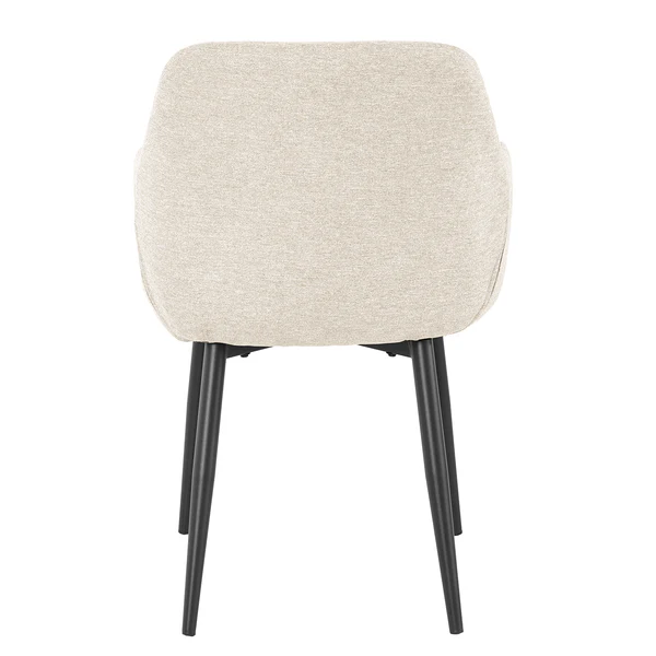 Armlehnenstuhl Ecunda 2er-Set - Beige - Image 6