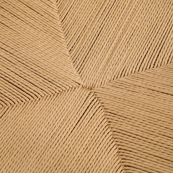 Armlehnenstuhl HAWBUSH 2er-Set - Buche massiv / Papierschnurgeflecht - Braun - Image 8