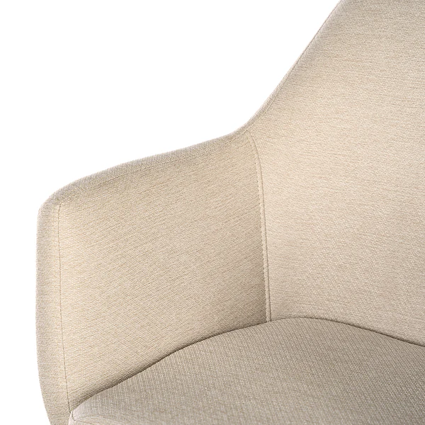 Armlehnenstuhl NICHOLAS - Webstoff Stefka: Beige - Einzelstuhl - Image 12