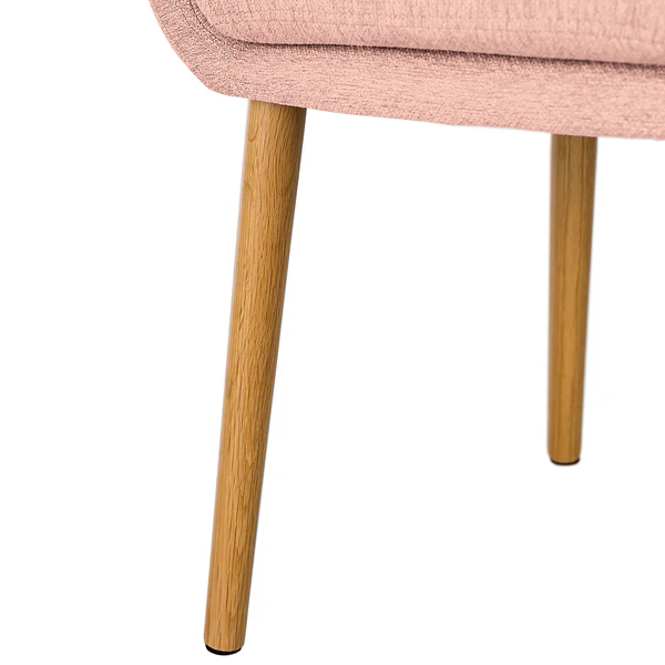 Armlehnenstuhl NICHOLAS - Webstoff Stefka: Rosa - Einzelstuhl - Image 15