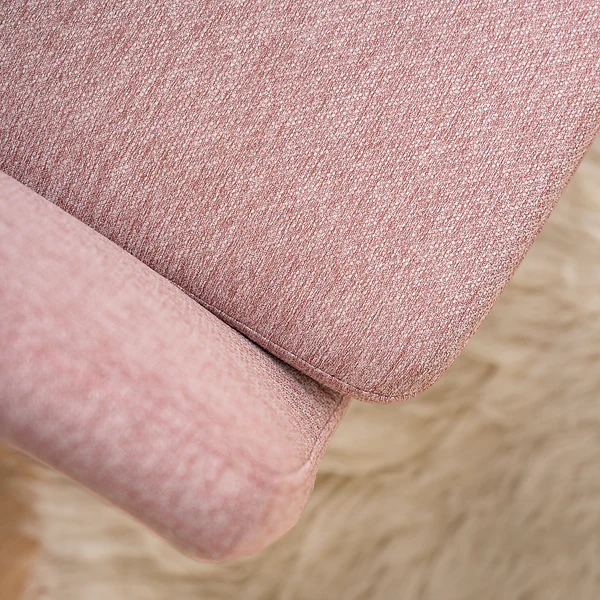 Armlehnenstuhl NICHOLAS - Webstoff Stefka: Rosa - Einzelstuhl - Image 7