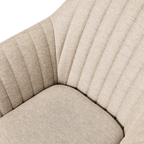 Armlehnenstuhl TILANDA Typ A - Webstoff Stefka: Beige - 1er Set - Image 10