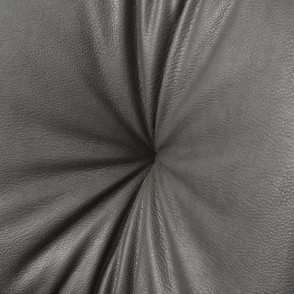 Armlehnenstuhl Treve - Kunstleder & Strukturstoff / Stahl - Grau / Schwarz - Image 11