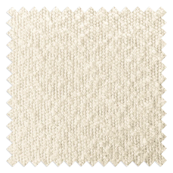 Armlehnenstuhl VALNES - Bouclé Stoff Panju: Creme - Image 13