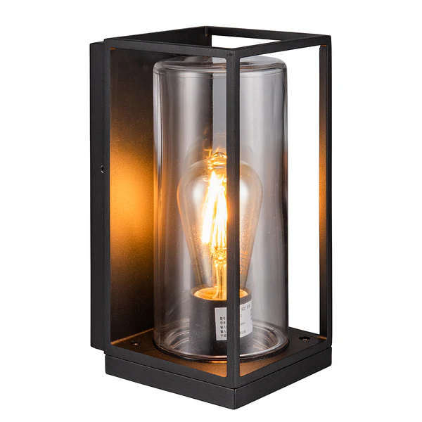 Außenwandleuchte Flair Typ A - Klarglas / Aluminium - 1-flammig - Image 6