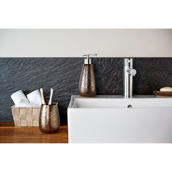 Bad-Accessoire-Set Marrakesh (3-teilig) - Braun - Keramik - Image 2
