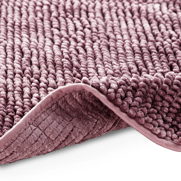 Badematte Ati - Polyester - Mauve - 60 x 90 cm - Image 3