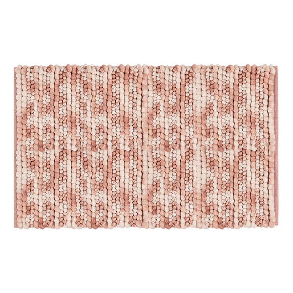 Badematte Brenda - Frottee - Rosa - 60 x 100 cm