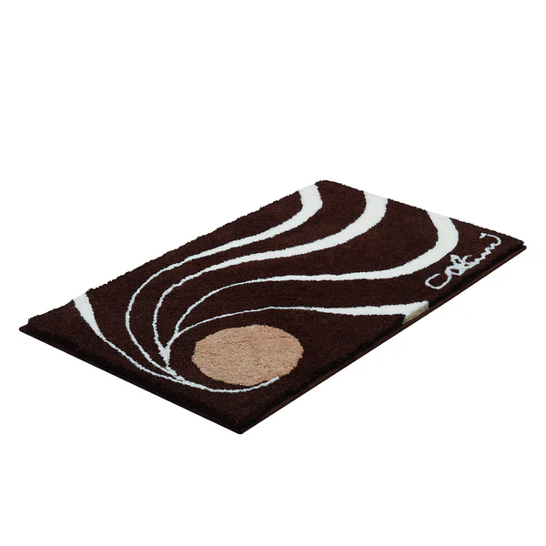 Badematte Colani 18 - Kunstfaser - Braun - 70 x 120 cm - Image 2