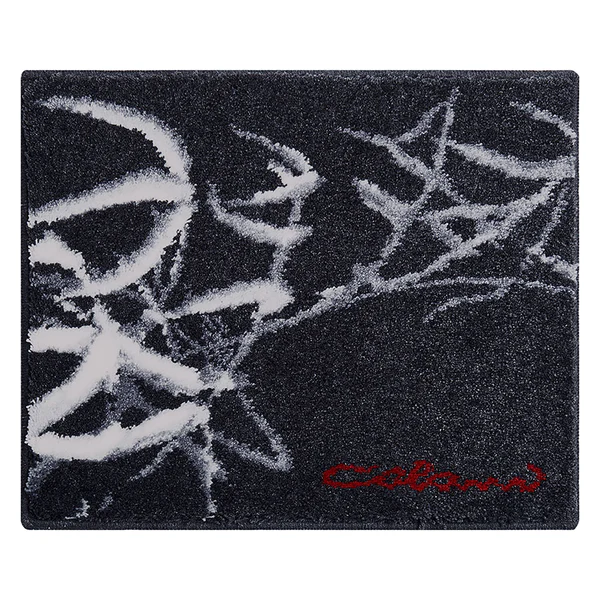 Badematte Colani 23 - Kunstfaser - Anthrazit - 50 x 60 cm
