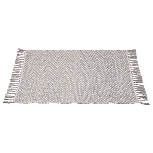 Badematte Gata - Polyester - Grau / Weiß - Image 2