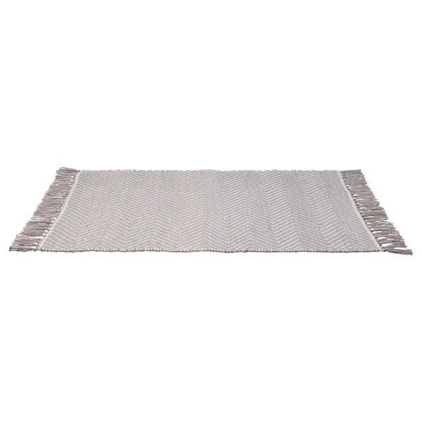 Badematte Gata - Polyester - Grau / Weiß - Image 3
