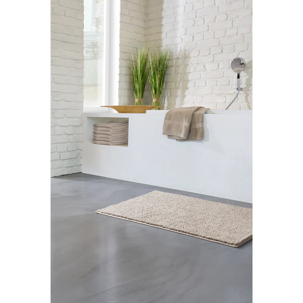 Badematte Marla - Webstoff - Beige - 60 x 90 cm - Image 2
