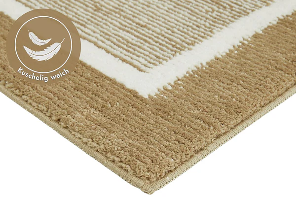 Badematte Maui 2er-Set Kombination B - recyceltes Polyester - Taupe - Image 11