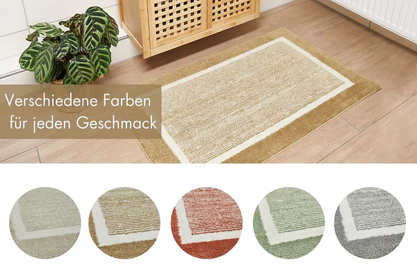 Badematte Maui 2er-Set Kombination B - recyceltes Polyester - Taupe - Image 14