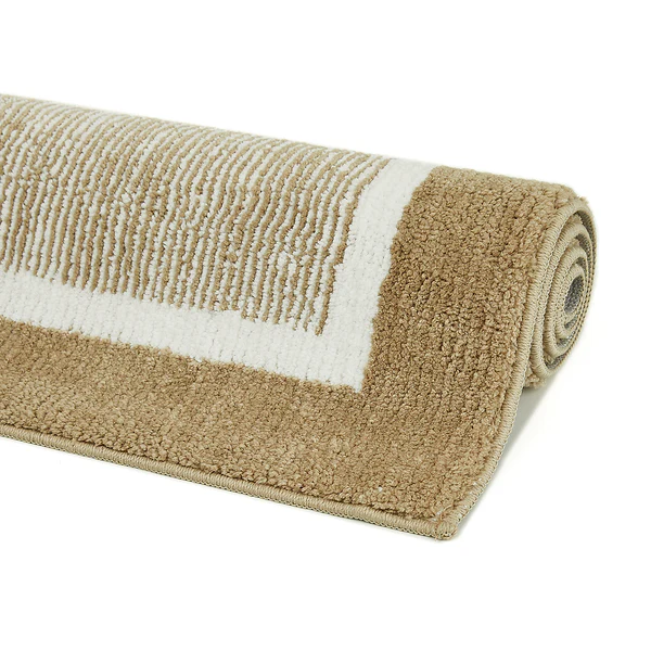 Badematte Maui 2er-Set Kombination B - recyceltes Polyester - Taupe - Image 7