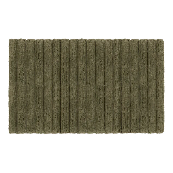 Badematte Vivienne - Frottee - Olivgrün - 70 x 120 cm