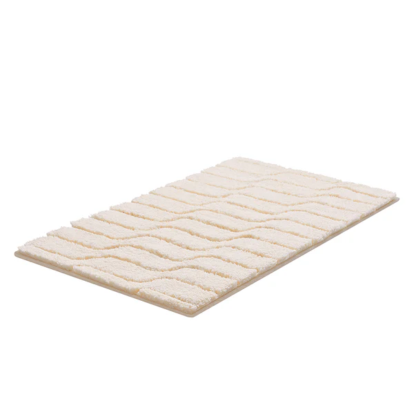Badematte Vogue - Webstoff - Ivory - 70 x 120 cm - Image 3
