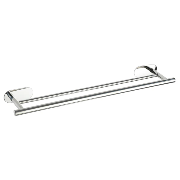 Badetuchstange Duo Orea Shine - Edelstahl - Silber - Image 2