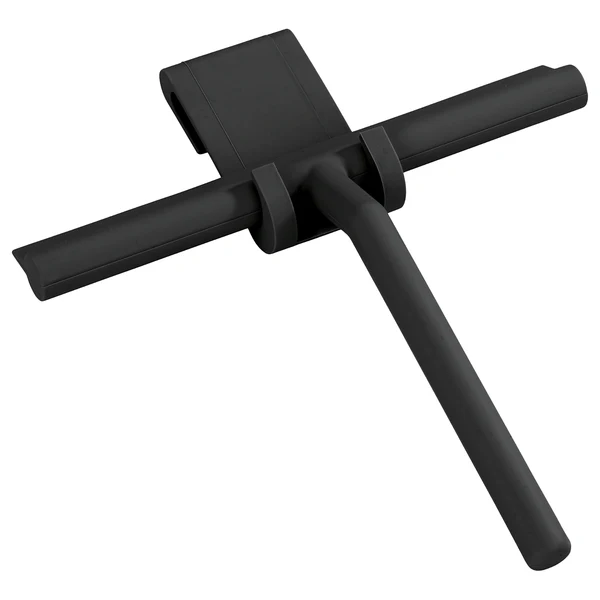 Badezimmerwischer Mola - Edelstahl / Silikon - Schwarz - Image 3