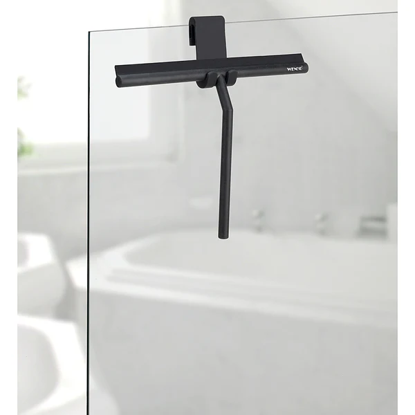 Badezimmerwischer Mola - Silikon / Edelstahl - Schwarz - Breite: 32 cm - Image 2