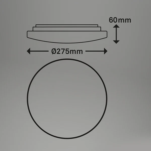 Badleuchte Sukviken - Polyethylen - Weiß - 28 x 6 cm - Image 6