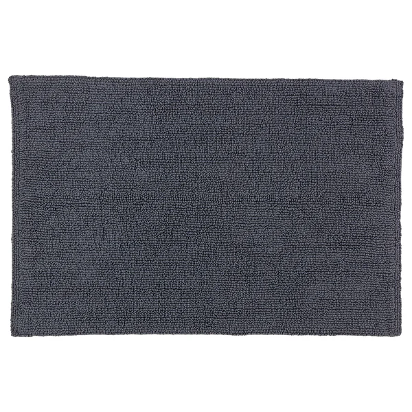 Badteppich Bahamas I - Baumwolle - Anthrazit - 67 x 110 cm - Image 6
