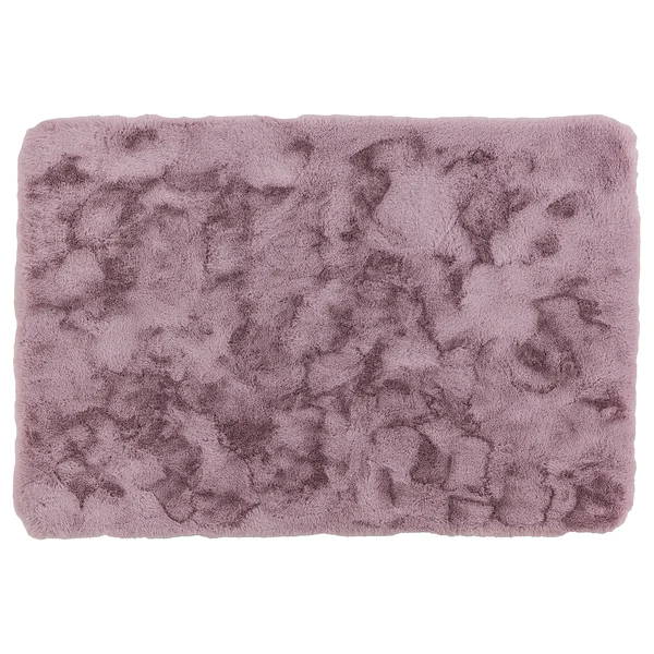 Badteppich Bali - Polyester - Altrosa - 67 x 110 cm - Image 3