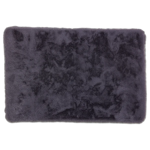 Badteppich Bali - Polyester - Anthrazit - 40 x 60 cm - Image 2
