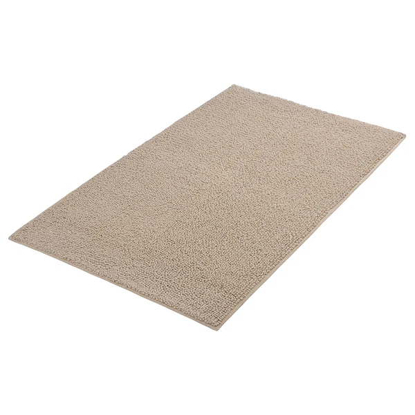 Badteppich Chrissy - Baumwolle - Beige - 60 x 100 cm - Image 2