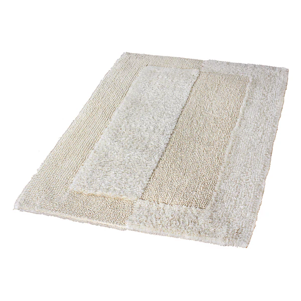 Badteppich Havanna - Baumwolle - Creme - 70 x 120 cm - Image 3