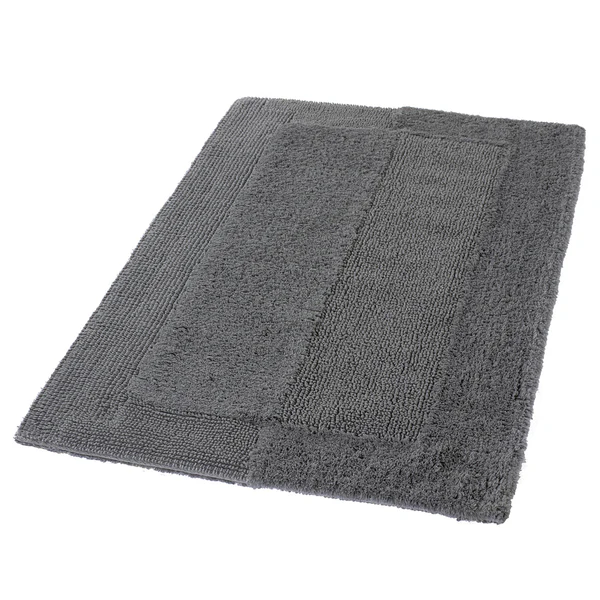 Badteppich Havanna - Baumwolle - Schiefergrau - 70 x 120 cm - Image 3