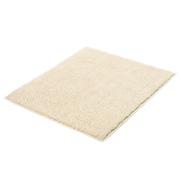 Badteppich Kansas - Baumwolle - Creme - 55 x 65 cm