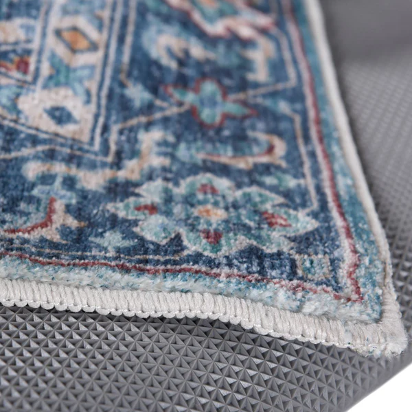 Badteppich Oriental Two - Polyester - Türkis - 60 x 100 cm - Image 4