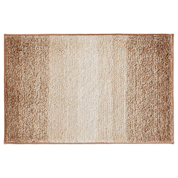 Badteppich Oslo - Polyester - Creme / Beige - 70 x 120 cm