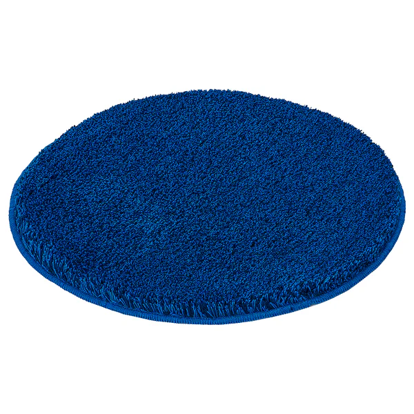Badteppich Relax - Polyacryl - Rund - Blau - 100 x 100 cm