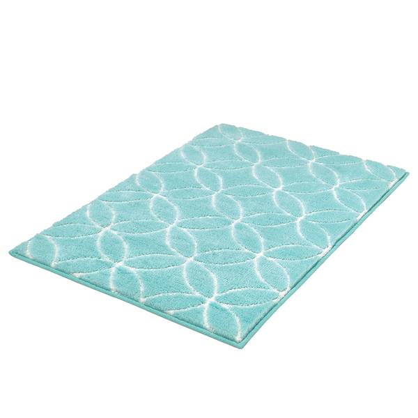 Badteppich Twin - Polyester - Aqua - 90 x 60 cm - Image 3
